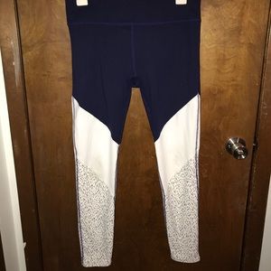 Fabletics large color block leggings